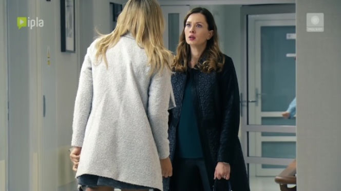 Przyjaciółki 7 sezon odc. 75. Inga (Małgorzata Socha), Zuza (Anita Sokołowska)