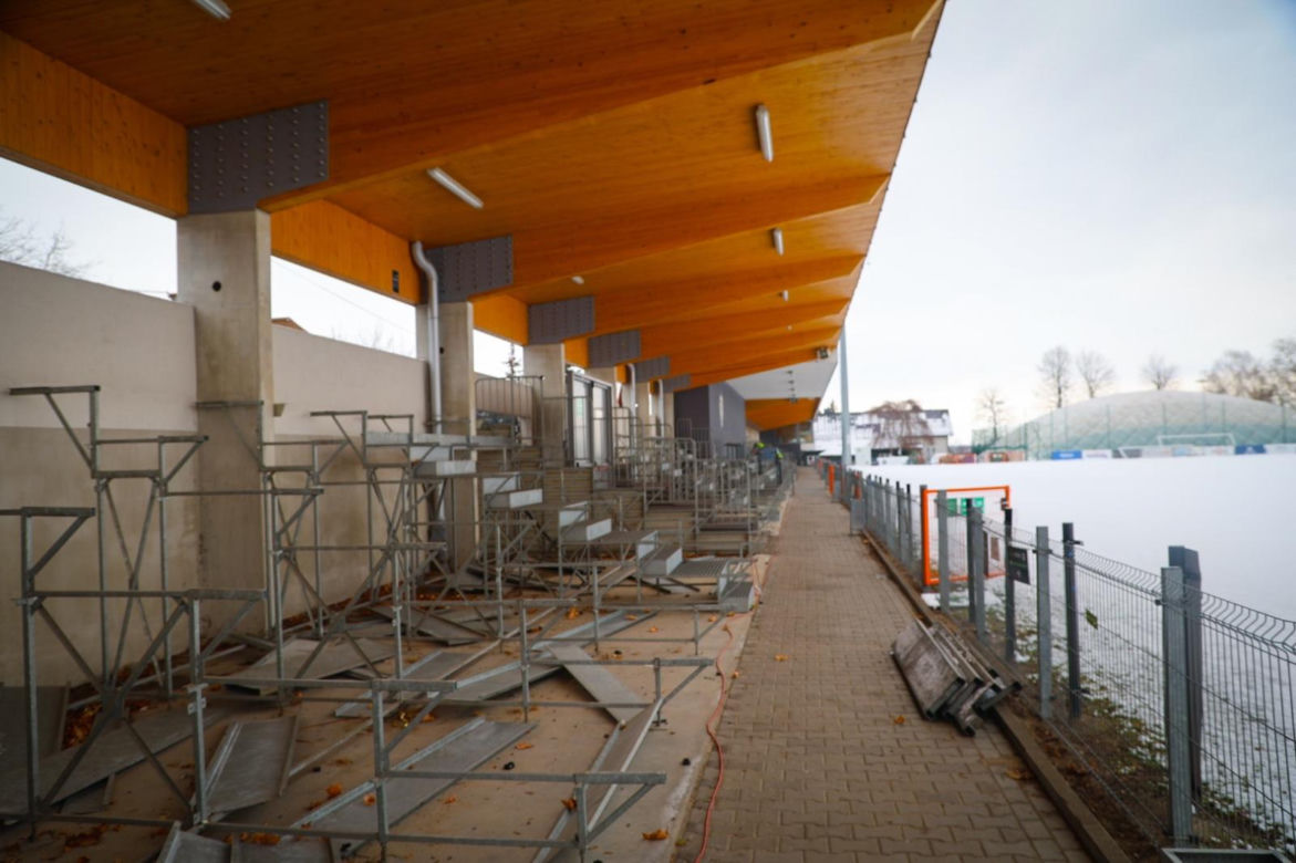 Przebudowa Stadionu Miejskiego w Niepołomicach