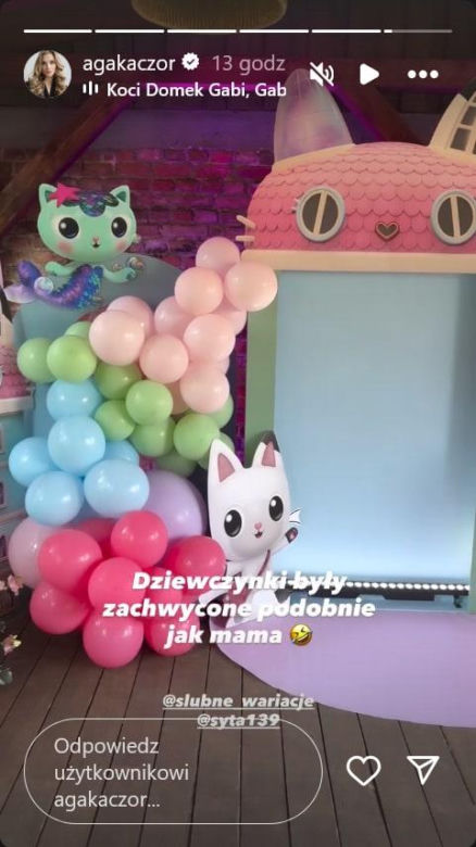Kaczorowska nie żałuje na dzieci! Tak wyglądały luksusowe urodziny Emilki i Gabrysi