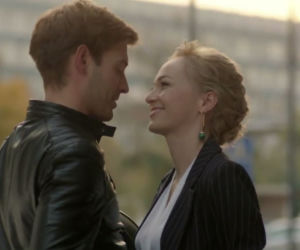 O mnie się nie martw 9 odc. 13. Sylwia Małecka (Aleksandra Adamska), Paweł Radecki (Marcin Korcz)