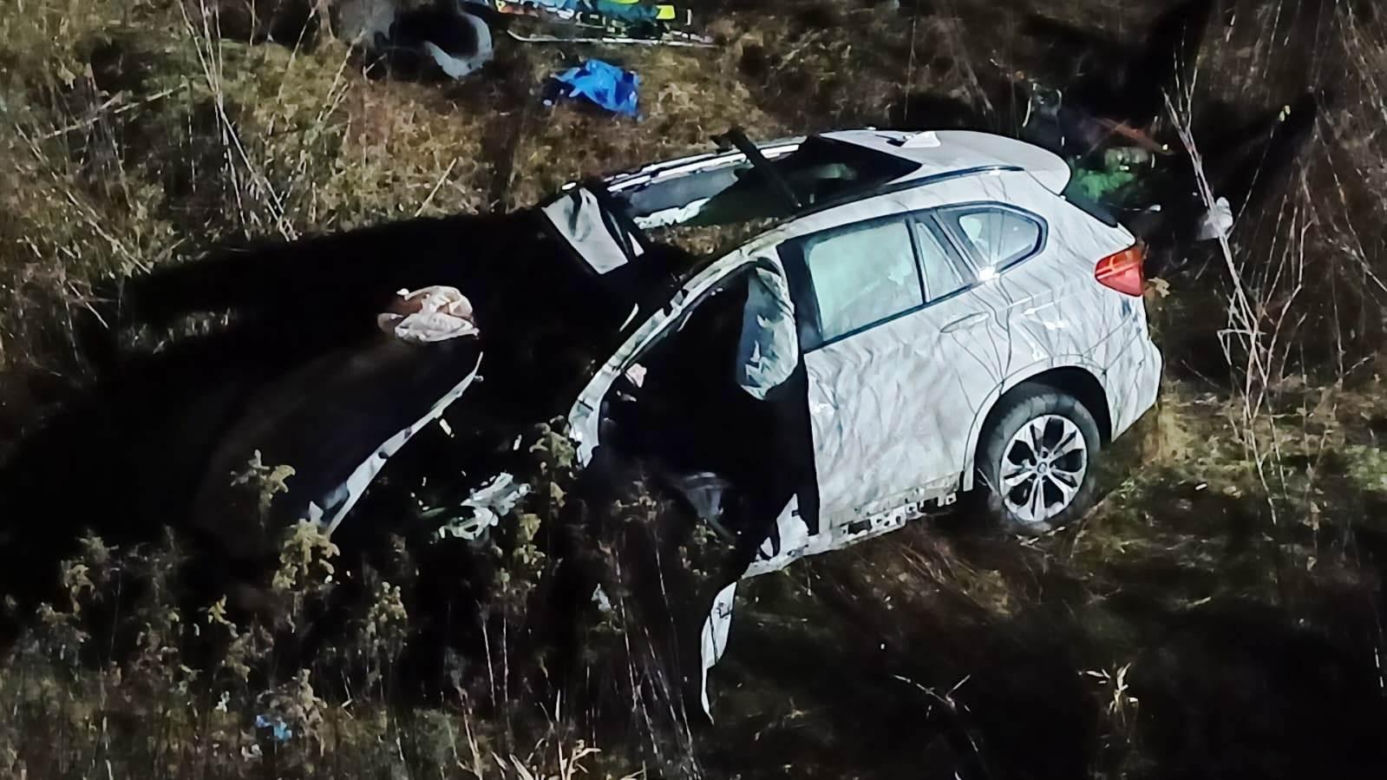 Tragiczna w skutkach kraksa bmw, fiata i volvo. 40-latka nie żyje