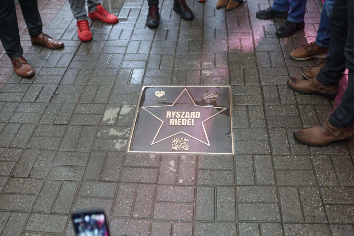 Rysiek Riedel uhonorowany w Katowicach. Ma swoją gwiazdę