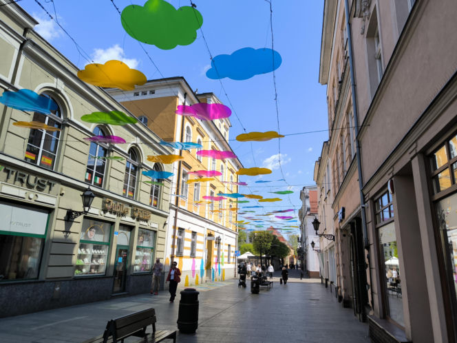 Nowe ozdoby na leszczyńskich ulicach. Wróblewskie w ferii barw.