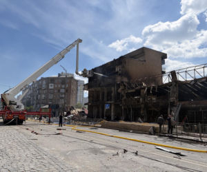 Rosyjski atak na Kijów. Potworne zniszczenia [24.05.2026]