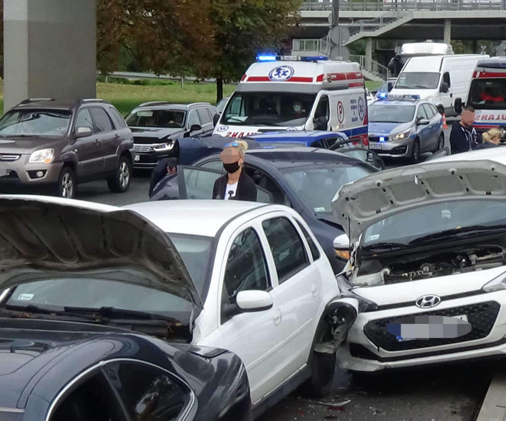 Wisłostrada. Ukrainiec staranowal rodzinę z dziećmi 