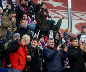 Górnik Zabrze - Pogoń Szczecin: Zdjęcia kibiców z meczu 22. kolejki PKO BP Ekstraklasy