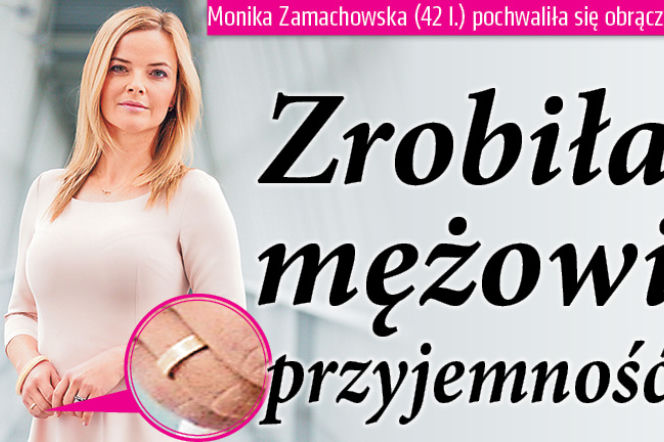 Zrobiła mężowi przyjemność