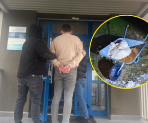 Kilkadziesiąt kilogramów amfetaminy na podwórku. Narkotyki wozili taczką!