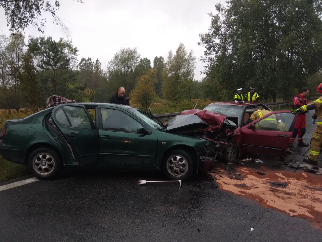 Wypadek na granicy Katowic z Mysłowicami