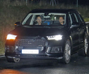 nowe Audi Q7 podczas testów