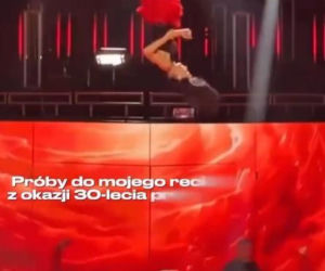 Steczkowska na próbach przed Opolem