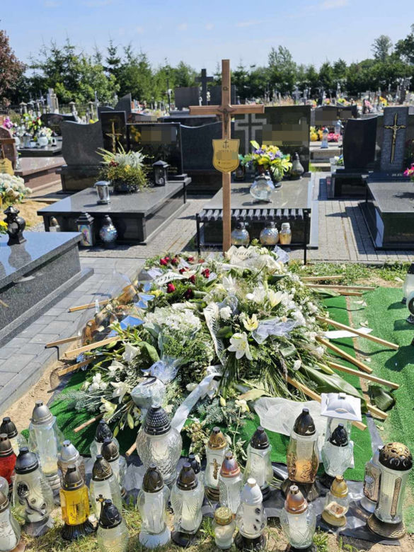  Bliscy pożegnali Mikołaja, który zginął przez pijanego kierowcę