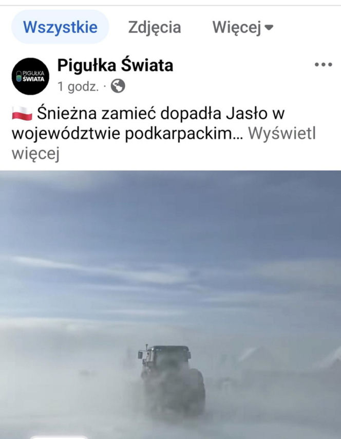 Trudne warunki pogodowe