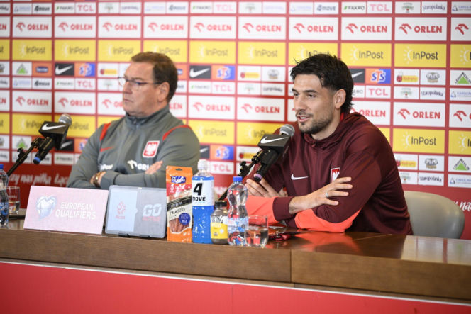 Ostatni trening kadry przed Polska - Albania