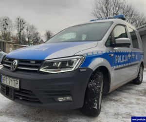 Radiowóz Volkswagen Caddy