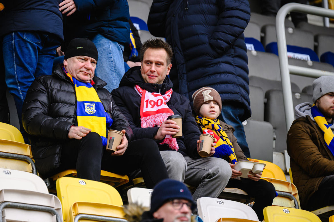 Arka Gdynia - GKS Katowice: Zdjęcia kibiców z meczu 22. kolejki PKO BP Ekstraklasy