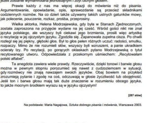 Sprawdzian szóstoklasisty, arkusze
