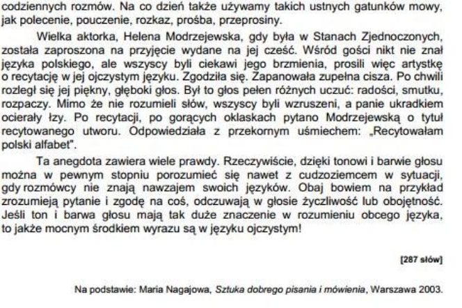 Sprawdzian szóstoklasisty, arkusze
