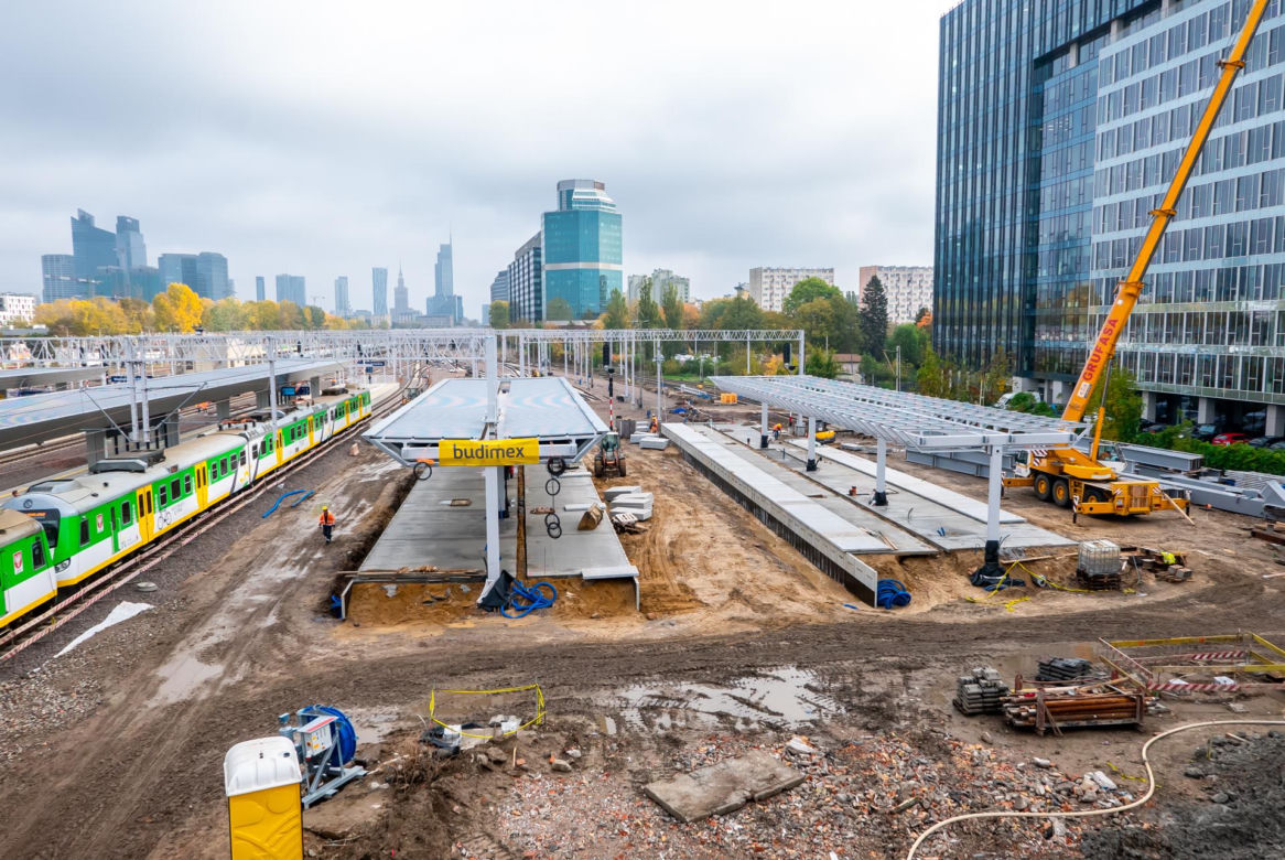 Remont Warszawy Zachodniej, październik 2023