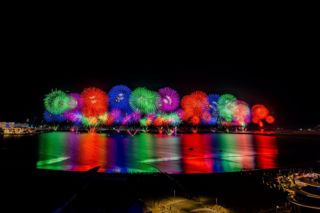 Ras Al Khaimah z nowym rekordem Guinnessa! Takim pokazem fajerwerków i dronów powitali nowy rok [ZDJĘCIA]