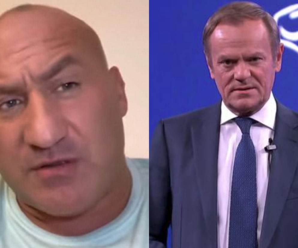 Marcin Najman, Donald Tusk