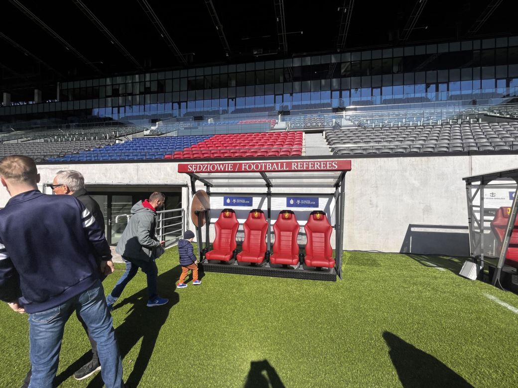 Zwiedzanie stadionu Pogoni Szczecin 