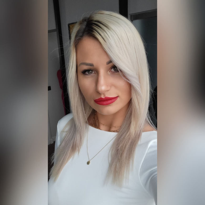 Sandra Fajdek, żona Pawła Fajdka. 