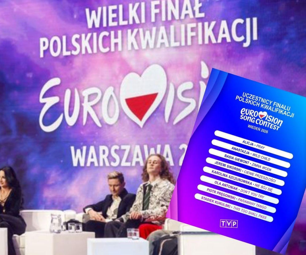 To oni mogą pojechać na Eurowizję 2026! TVP ogłasza listę