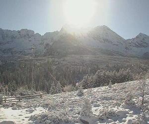 Tatry skąpane w śniegu