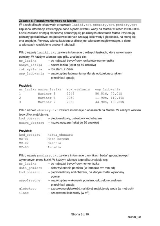 Matura 2025 informatyka rozszerzona - arkusz CKE 14.05.2025 - Formuła 2015