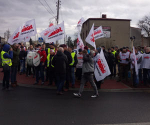 Protest w Imielinie