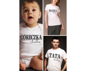 Zestawy ubrań dla rodziców i dzieci