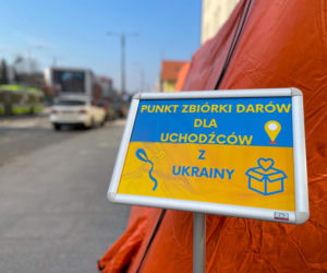 Nowy punkt zbiórki darów dla uchodźców z Ukrainy