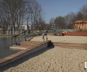 Tak zmienia się okolica Zalewu Nowohuckiego