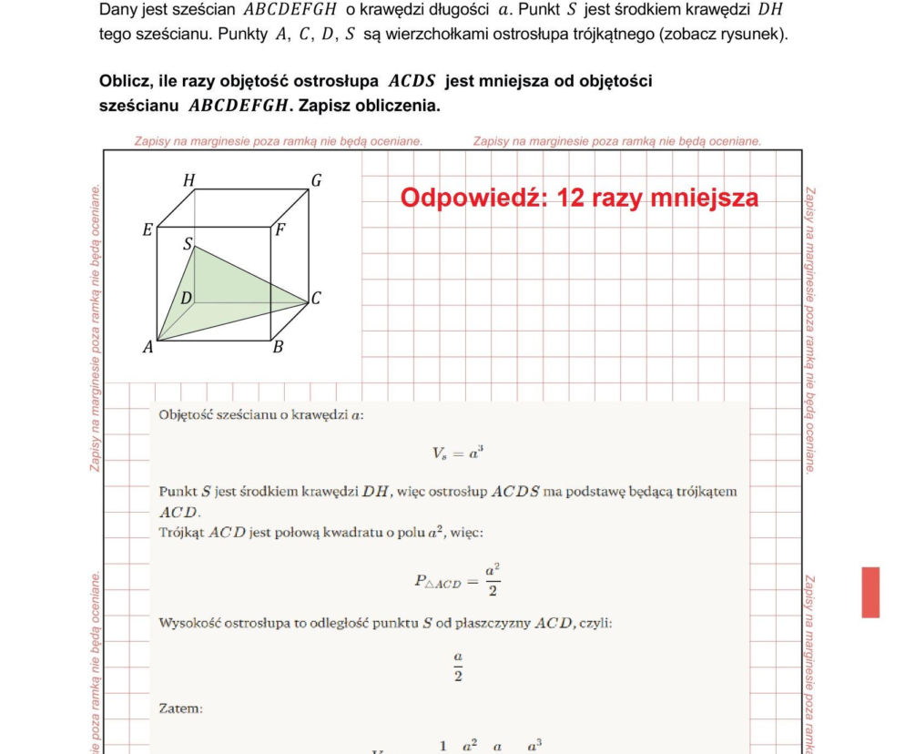 Egzamin ósmoklasisty matematyka 2026. Arkusze CKE i wszystkie odpowiedzi z E8 - 12.05.2026