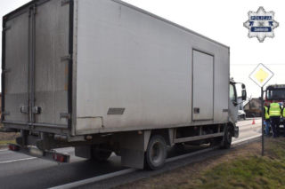 Potrącenie 46-latka na drodze krajowej