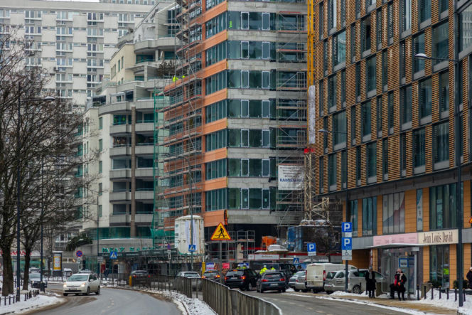 Apartamentowiec Flare przy Grzybowskiej 6A w Warszawie