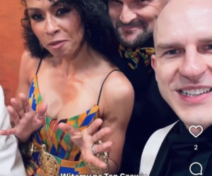 Omenaa Mensah, Rafał Brzoska i Ryszard Chmura