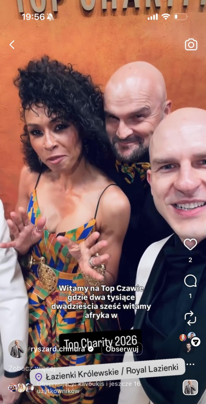 Omenaa Mensah, Rafał Brzoska i Ryszard Chmura