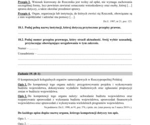 ARKUSZE CKE - Matura z wiedzy o społeczeństwie 2019