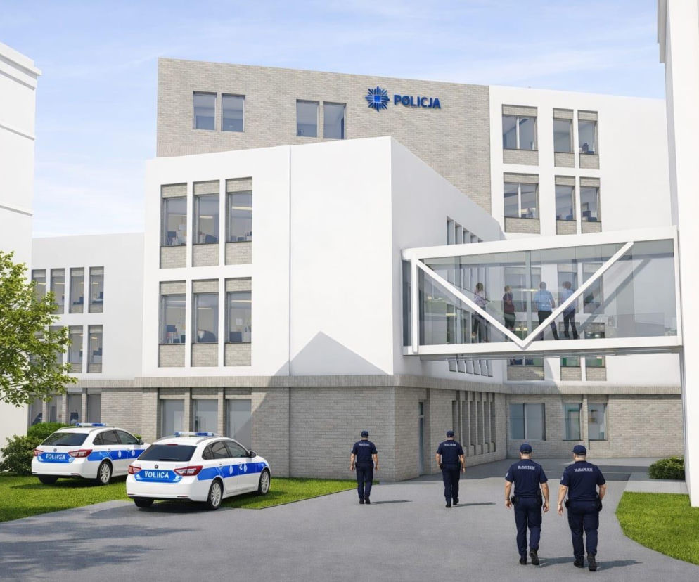 Kilka pięter i podziemny parking. Komenda Miejska Policji w Lesznie będzie rozbudowana