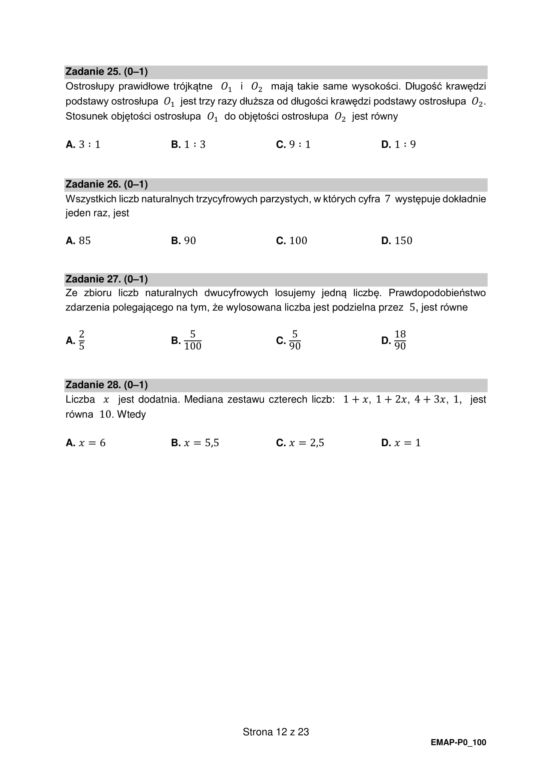Matura próbna 2021: Matematyka. Odpowiedzi i arkusze sprawdzisz tutaj [CKE ODPOWIEDZI PYTANIA]