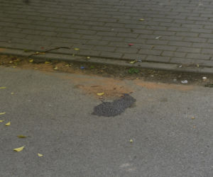 Zabił się na dziecięcym rowerku w Piastowie