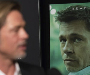 Brad Pitt na pokazie filmu Ad Astra