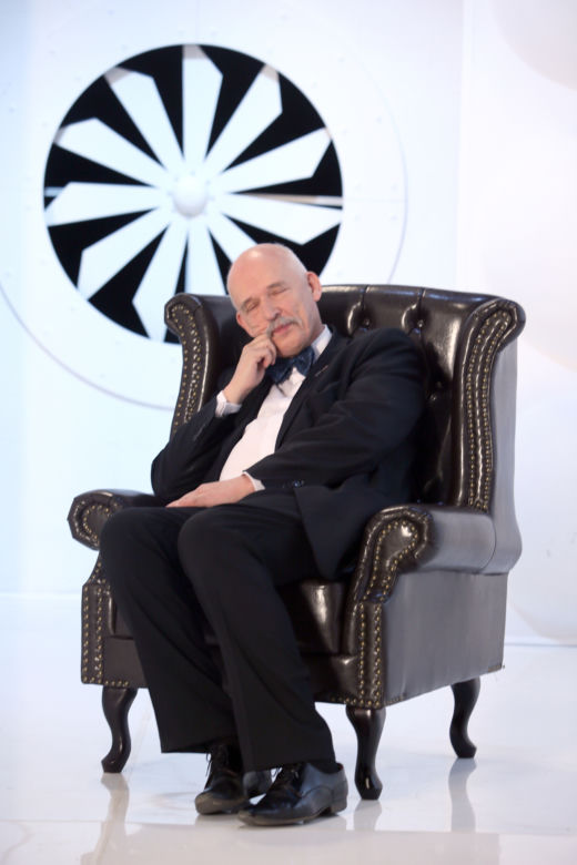 Janusz Korwin-Mikke skończył 80 lat. Tak się zmieniał