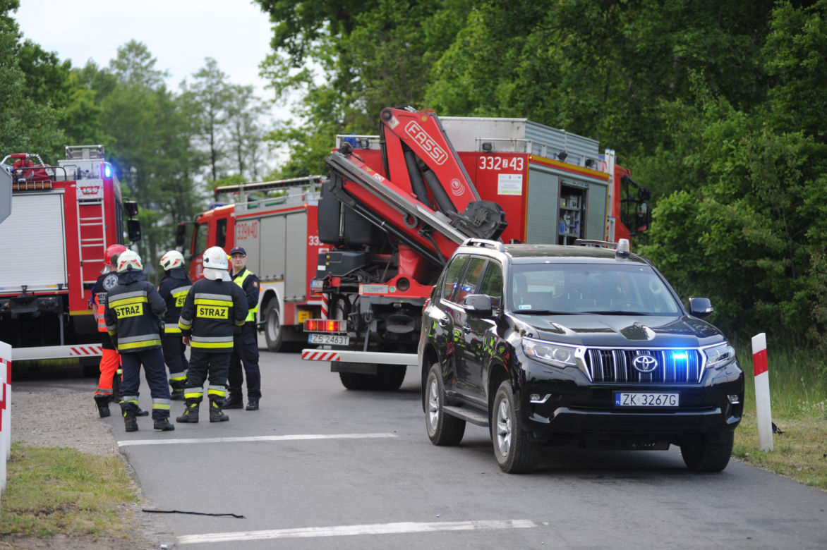 WYPADEK KOLEJOWY