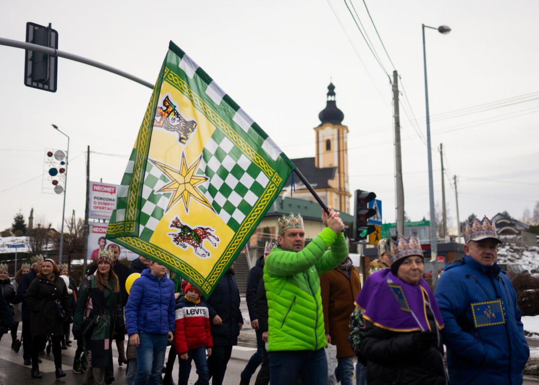 Orszak Trzech Króli w Sołectwie Szeroka