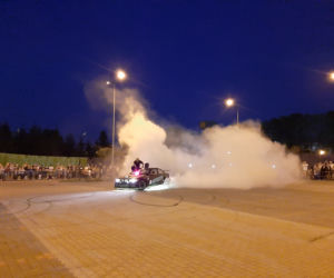 Pokaz kaskaderów w Łomży
