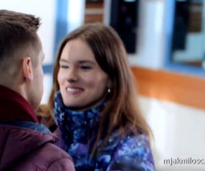 M jak miłość odc. 1511. Franka (Dominika Kachlik), Paweł (Rafał Mroczek)