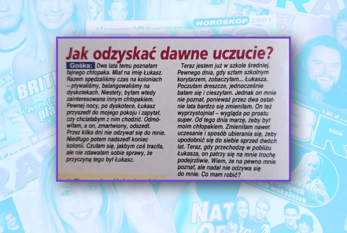 Problemy nastolatków sprzed ponad 25 lat